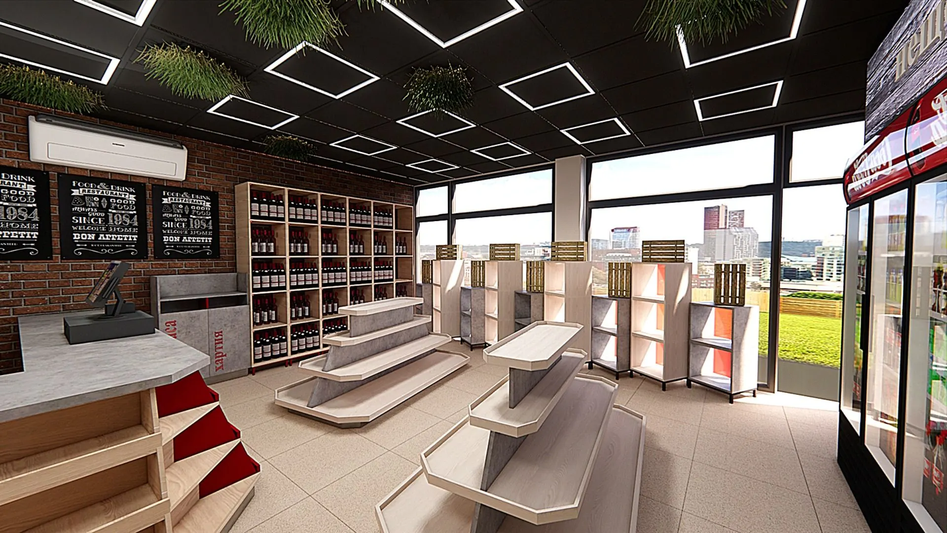 Wine, Coffee & Cigarettes Shop — 9